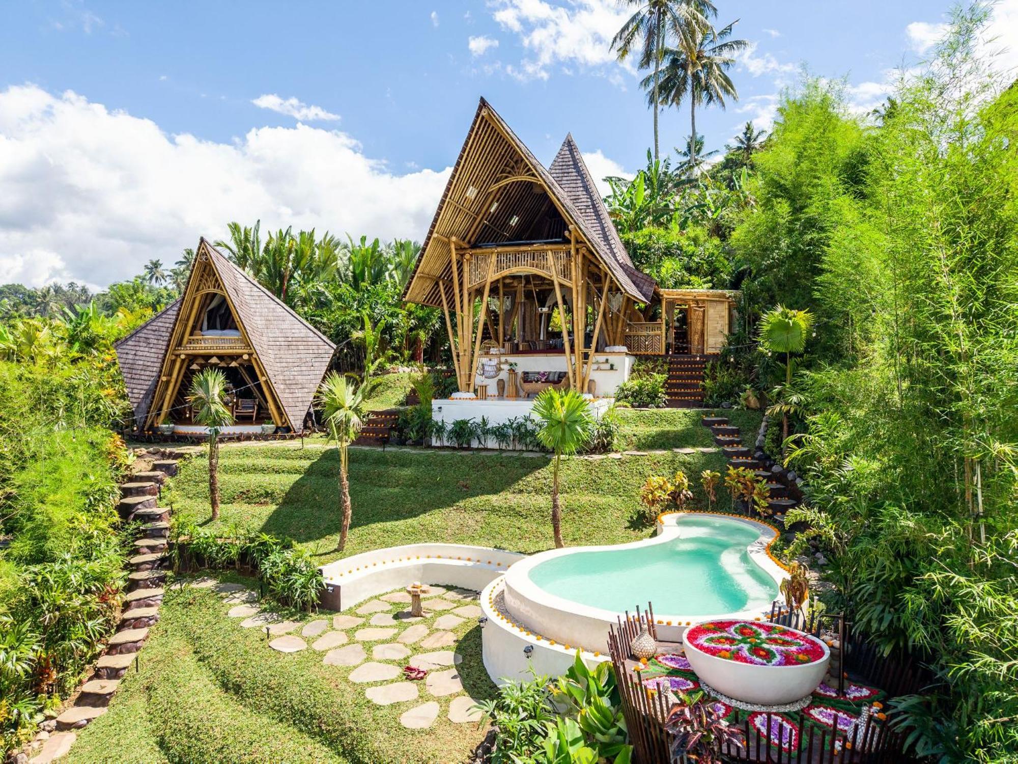Magic Hills Bali - Magical Eco-Luxury Lodge Selat Экстерьер фото