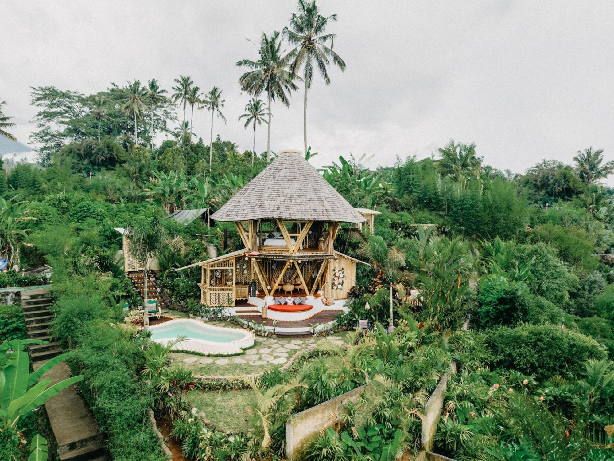 Magic Hills Bali - Magical Eco-Luxury Lodge Selat Экстерьер фото